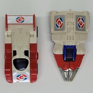 Vintage McDonalds Commandrons Tomy 1985 Motron Velocitor Transformers Toys